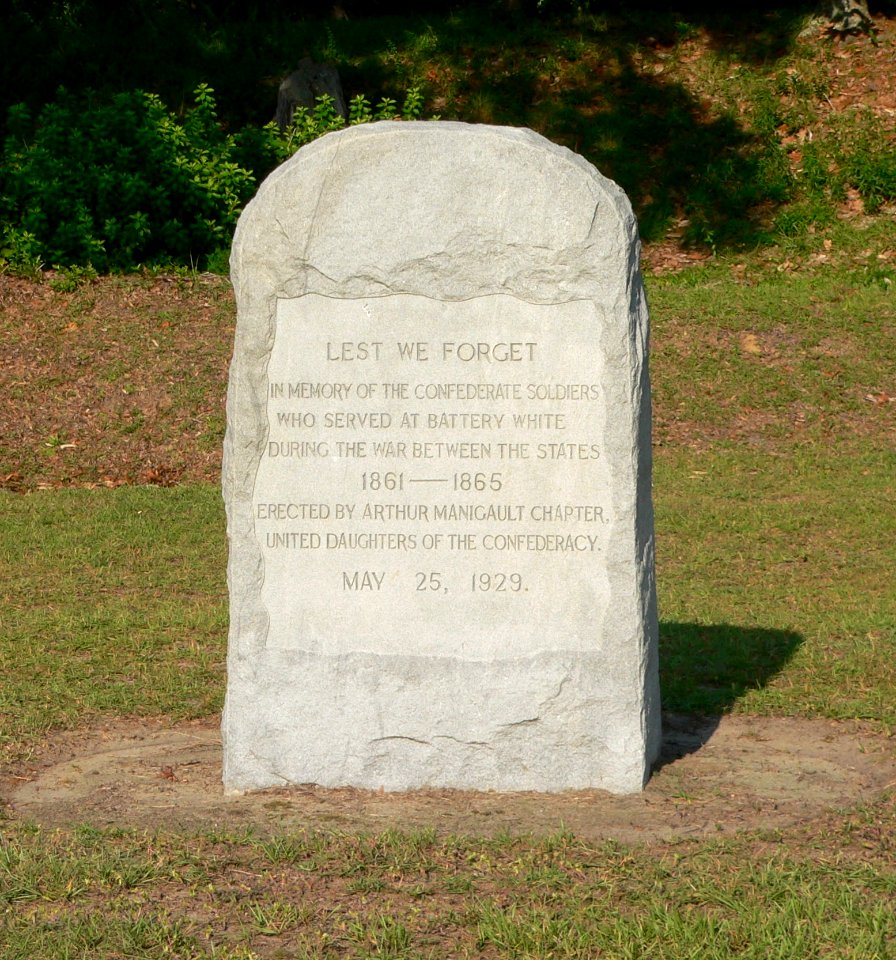 Battery White monument