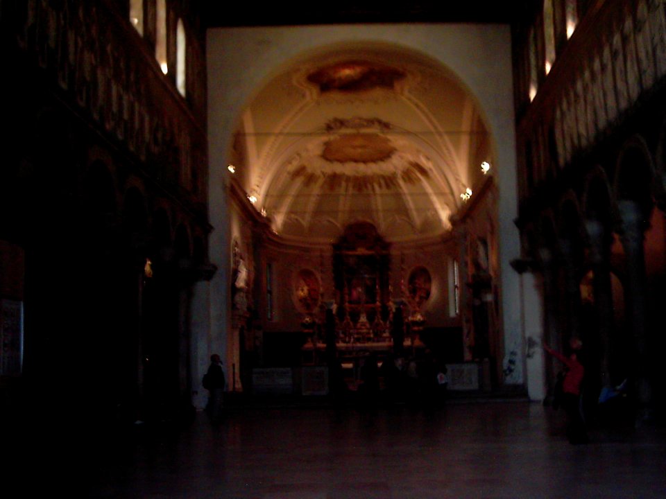 Basilika Sant'Apollinare Nuovo Innen Langhaus