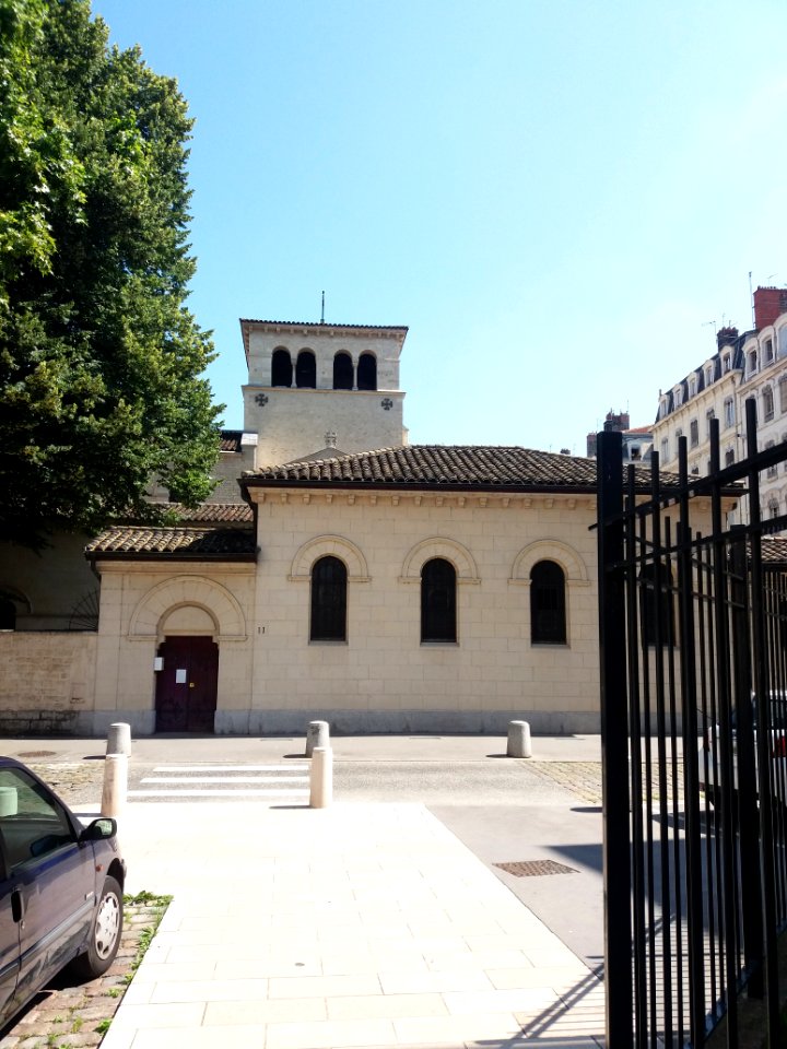 Basilique Saint-Martin d'Ainay - Côté sud-ouest