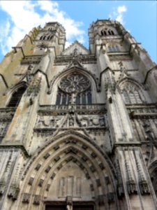 Basilique de Saint-Nicolas-de-Port (M-et-M) façade ouest, tours