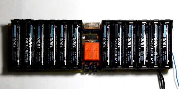 Battery-powered preamp - power management (as built)