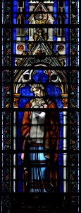 Basilique Sainte-Clotilde Paris Vitrail Lusson Amaury Duval Moïse 1 26102018