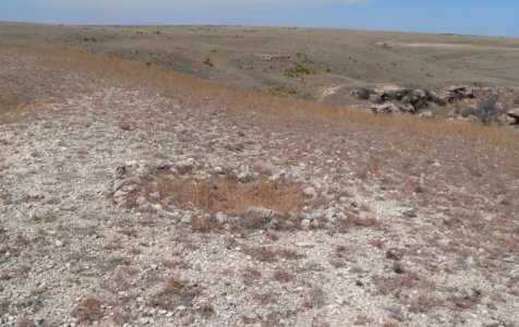 Battle Canyon (Scott Co KS) rifle pit 2b