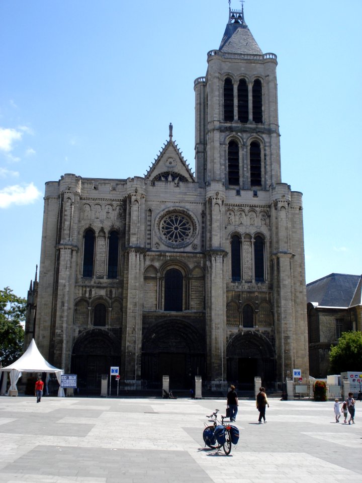 Basilique Saint-Denis, façade ouest