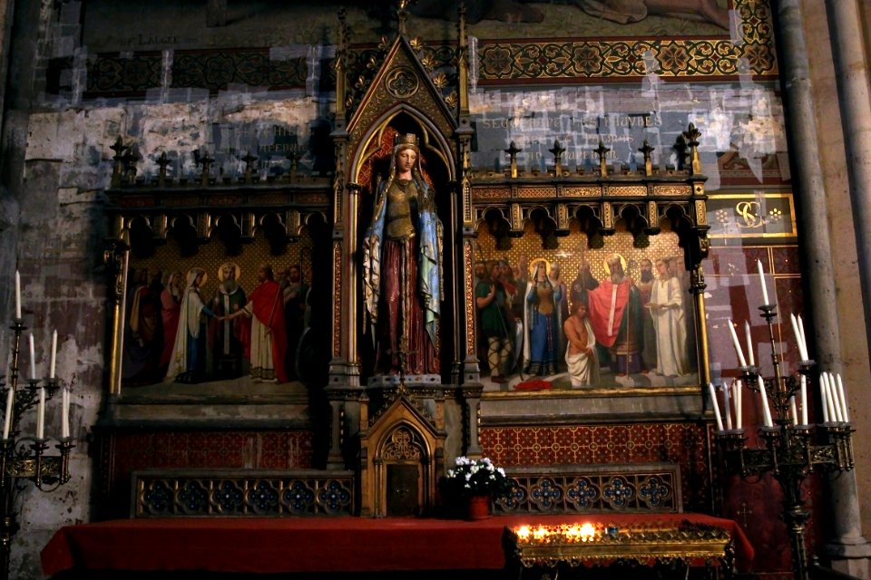 Basilique Sainte-Clotilde Paris Autel chapelle Sainte-Clotilde 26102018