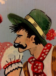 Bauernschrank-Detail