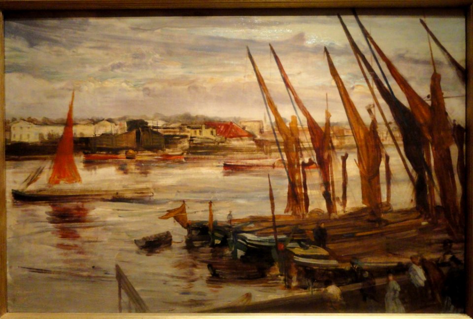 Battersea Reach by James McNeill Whistler, c. 1863 - Corcoran Gallery of Art - DSC01164