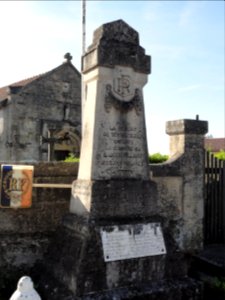 Baudonvilliers (Meuse) monument aux morts
