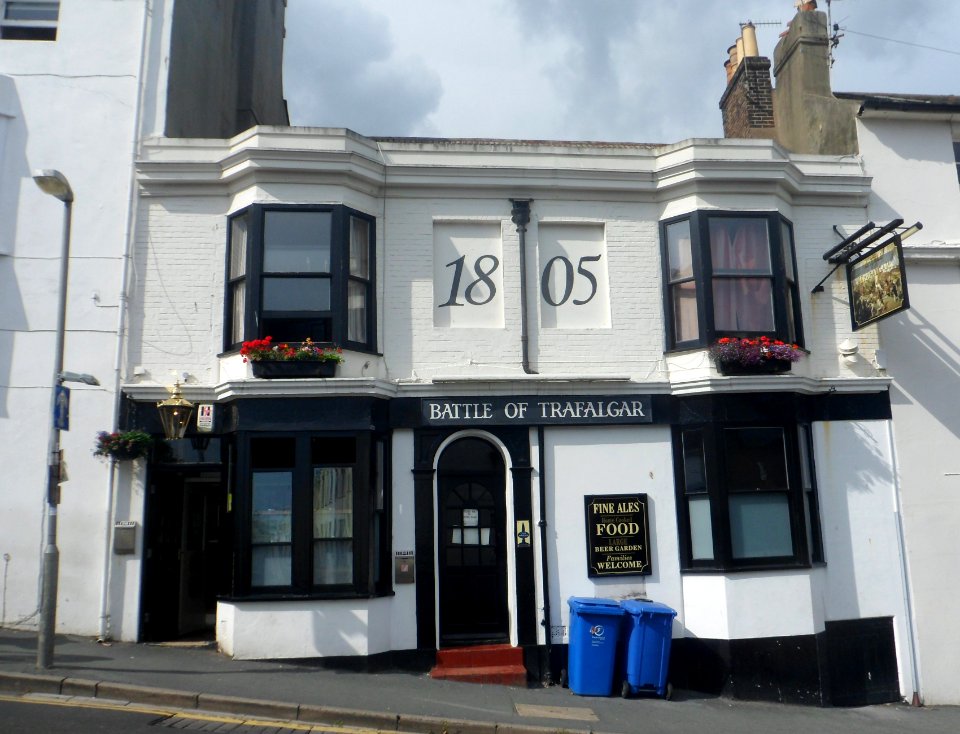 Battle of Trafalgar pub, Guildford Road, Brighton (July 2014)