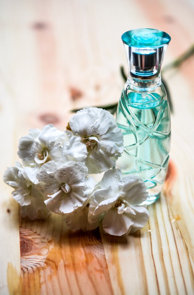 Cosmetics fragrance perfume bottle photo