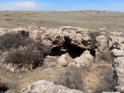 Battle Canyon (Scott Co KS) cave 1