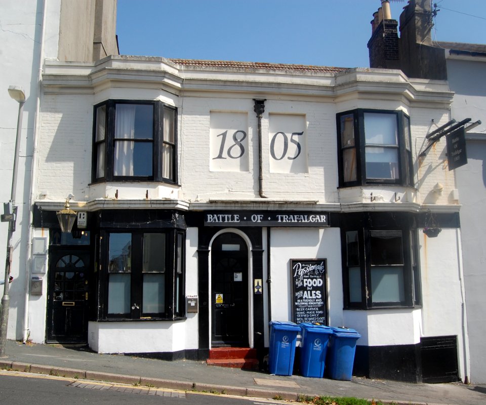 Battle of Trafalgar pub, Guildford Road, Brighton (June 2019) (2)