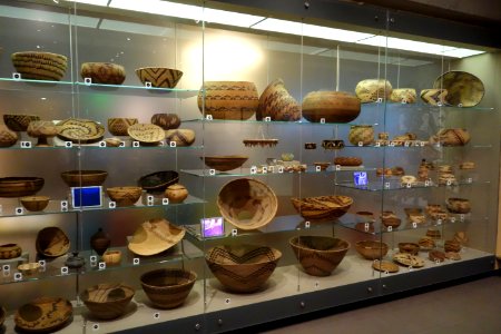 Basket display - Oakland Museum of California - DSC05076