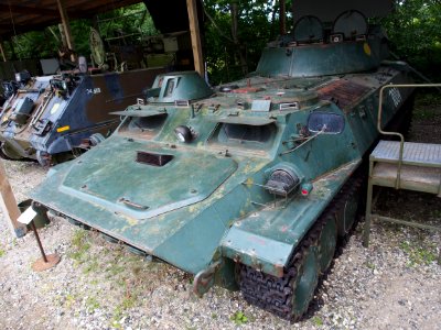 Battlefield Surveillance Radar SNAR 10 on MTLB M 1975 in Aalborg Forsvars- og Garnisonsmuseum, pic2
