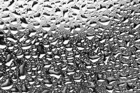 Raindrop glass gray photo