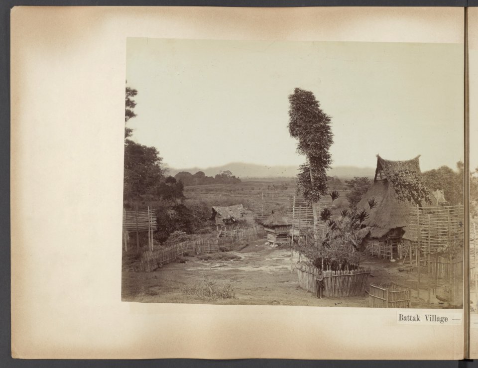 Battak village - near Lake Tobah, Bestanddeelnr 815 59