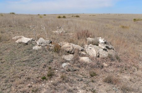 Battle Canyon (Scott Co KS) rifle pit 1b