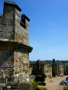 Battle Abbey, view from gatehouse 01 photo