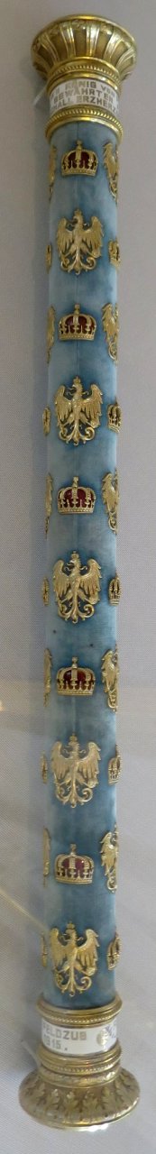 Baton presented by Wilhelm II, King of Prussia, to Archduke Friedrich to mark the victory in Galicia