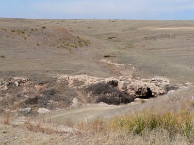 Battle Canyon (Scott Co KS) from monument 6