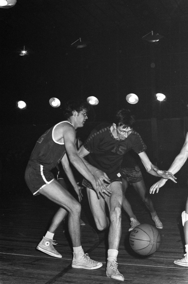 Basketbalfinale bekercompetitie heren Landlust tegen SVE. Spelmomenten, Bestanddeelnr 921-2534