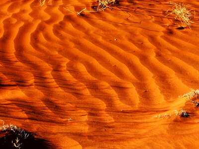 Orange australia outback