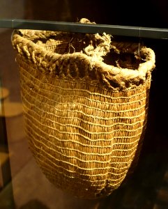 Basket, Ainu people, Japan - Etnografiska museet - Stockholm, Sweden - DSC01183