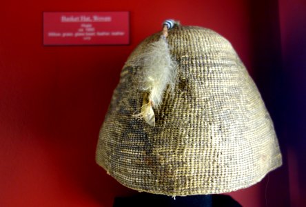 Basket hat - Fairbanks Museum and Planetarium - DSC04331