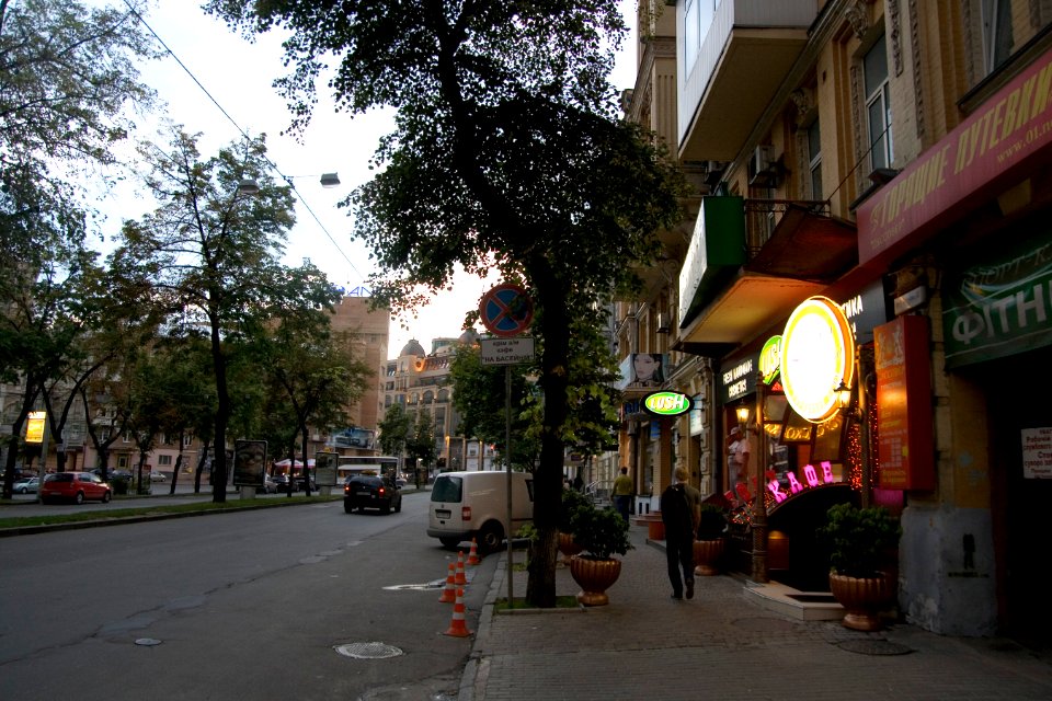 Baseina Street, Kiev, Summer 2008