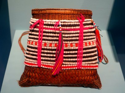 Basket, Akha people, Northern Thailand, collected in 1986 - Ethnological Museum, Berlin - DSC01353