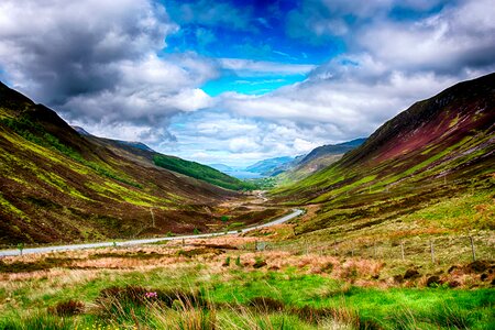 Nature mountains mood photo