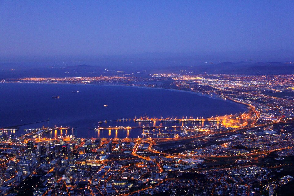 Mountain night views adventurous
