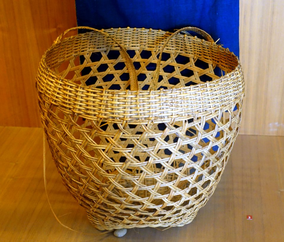 Basket with headstrap, Ha Nhi - Vietnam Museum of Ethnology - Hanoi, Vietnam - DSC03122