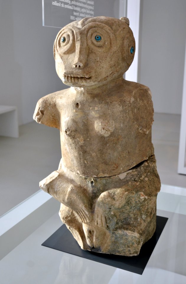 Basel Museum der Kulturen Statue funéraire Indonésie 25102013 2