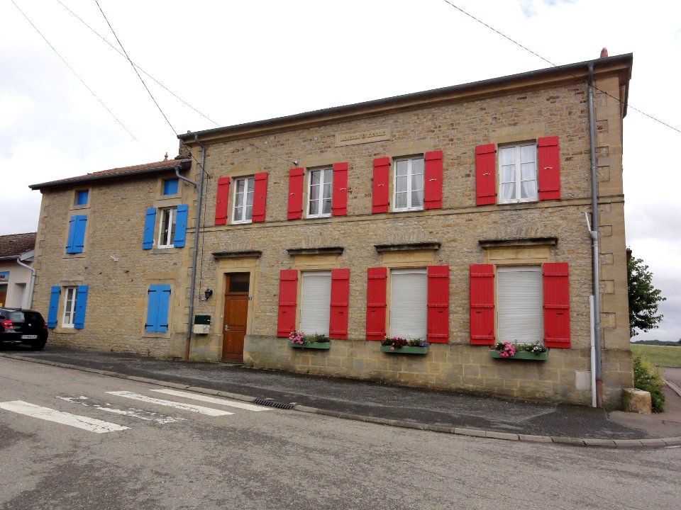Baslieux (Meurthe-et-M.) maison d'école