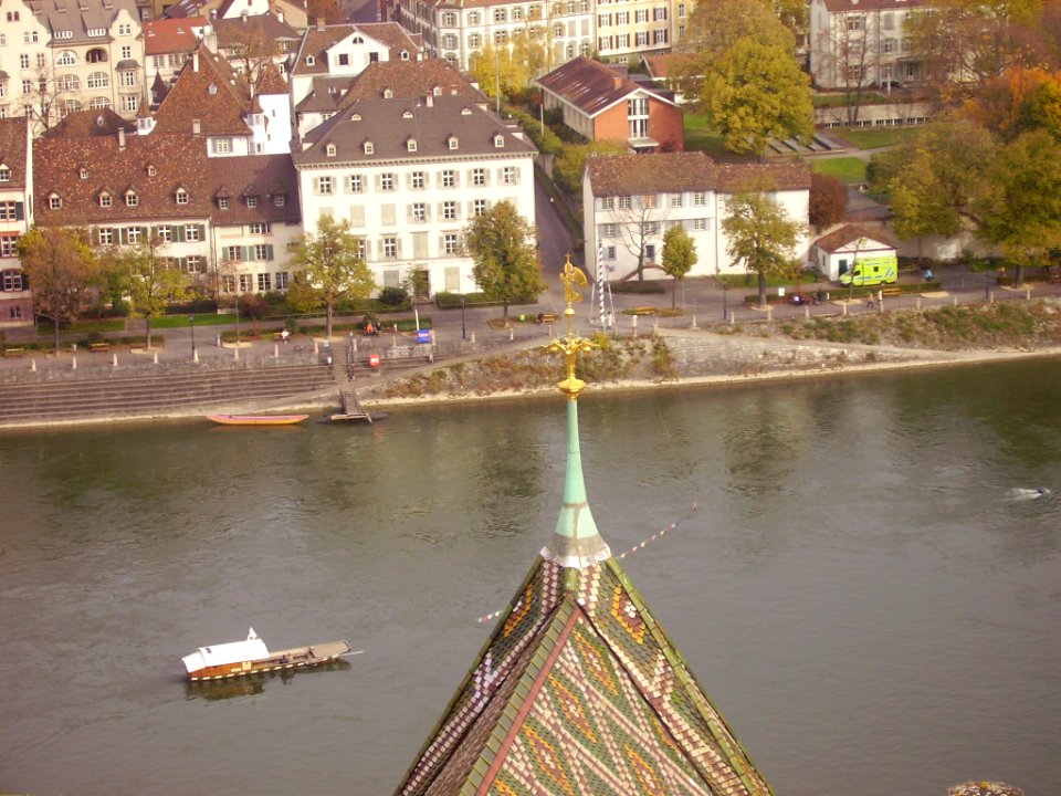 Basel Münster Dachspitze