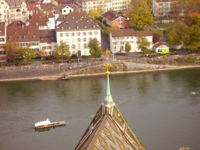 Basel Münster Dachspitze