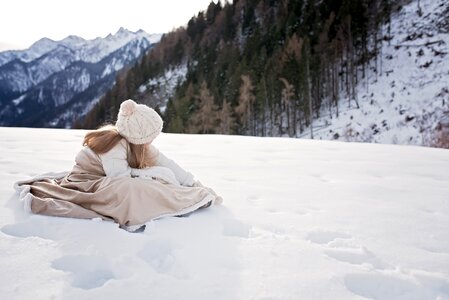 Girl out nature