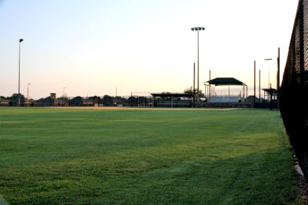 Baseball field at C.L. "Charlie" and Willie George Park, Springdale, Arkansas