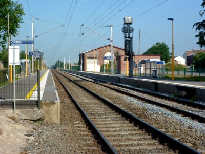 Bavinchove - Oxelaere (Nord, Fr) gare de Cassel