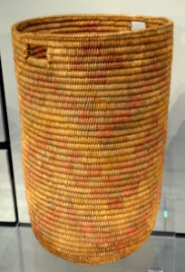Basket, Jicarilla Apache people, Northern New Mexico, undated, coiled willow - Chazen Museum of Art - DSC01861