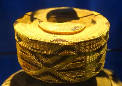 Basket, probably northwest North America - Etnografiska museet - Stockholm, Sweden - DSC01101