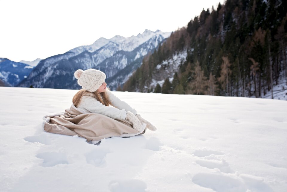 Girl out nature