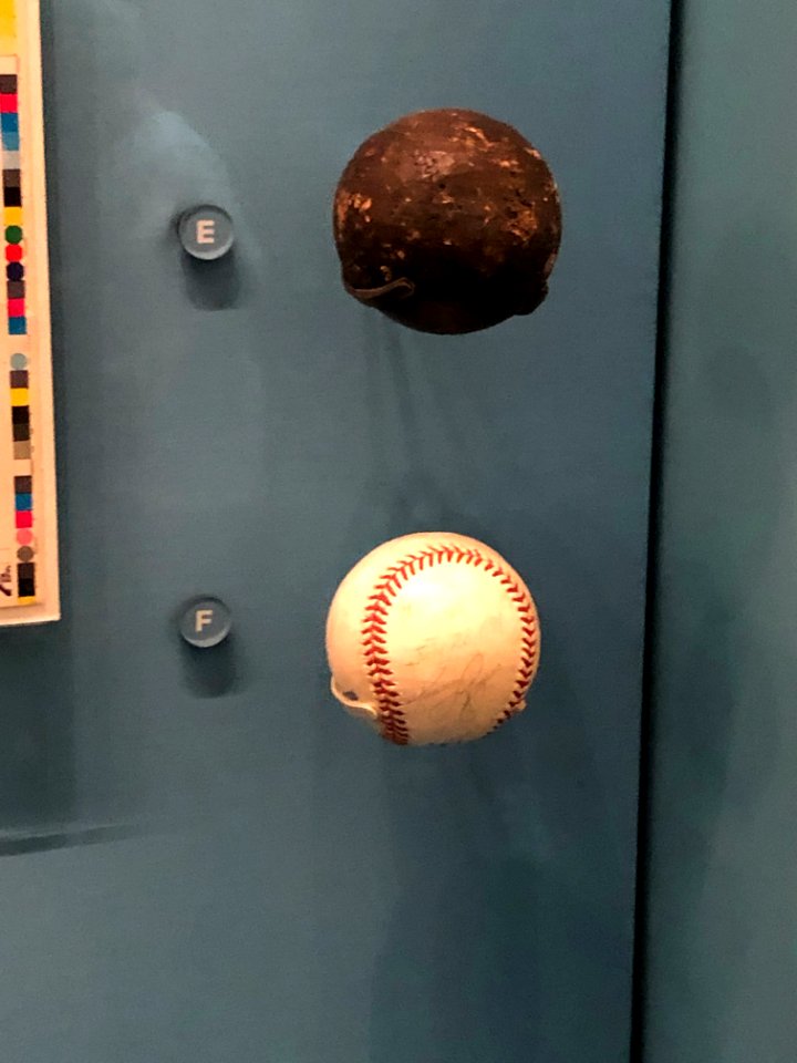 Baseballs, Library of Congress Baseball Americana, April 2019