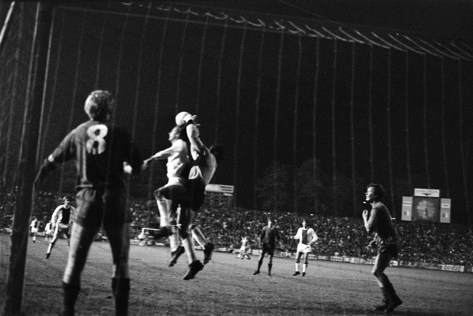 Basel tegen Ajax 1-2 in Europa Cup I, Bestanddeelnr 923-9854