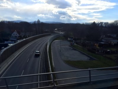 Bautzen, B96 (Siemensstraße) Blick nach Süden