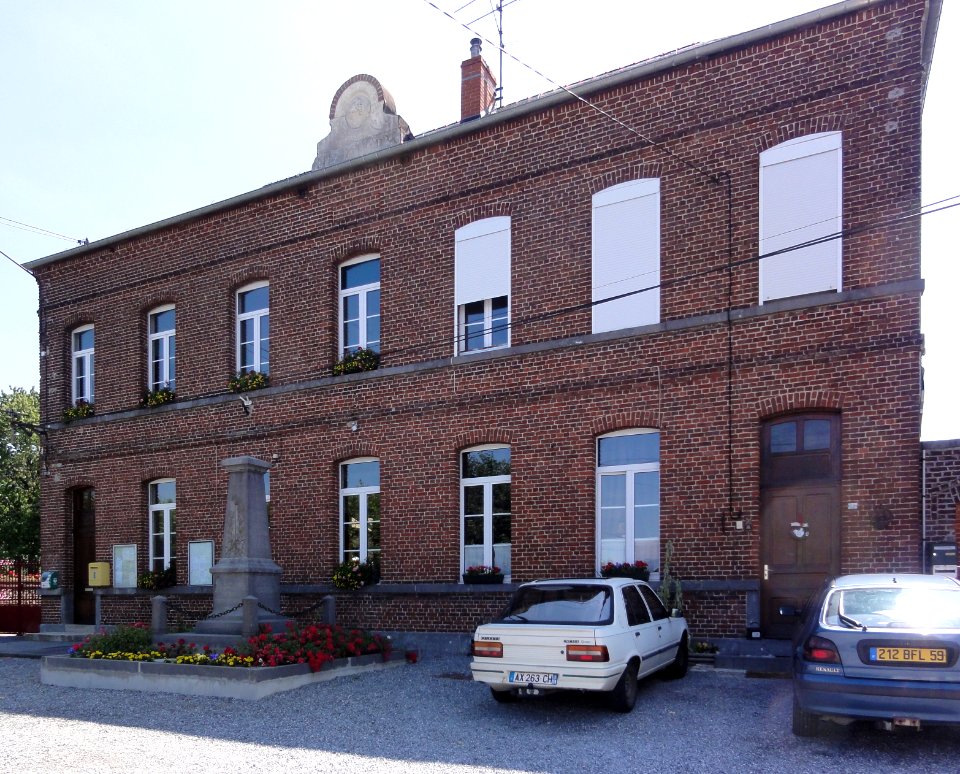 Bas-Lieu (Nord, Fr) mairie