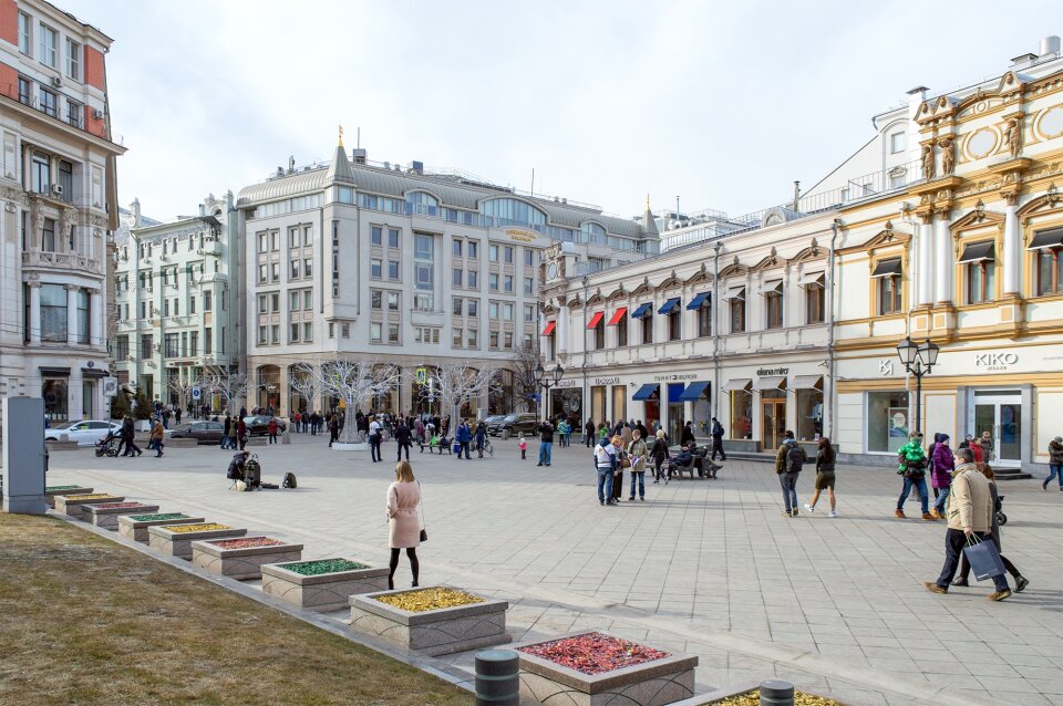City centre old town russia