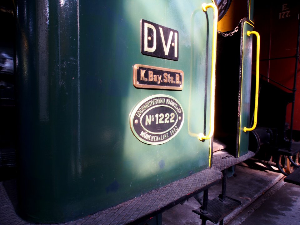 Bavarian D VI Berg Locomotivfabrik Krauss & Cie No 1222, Bild 1