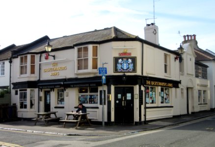 Basketmakers Arms pub, 12 Gloucester Road, North Laine, Brighton (November 2015)